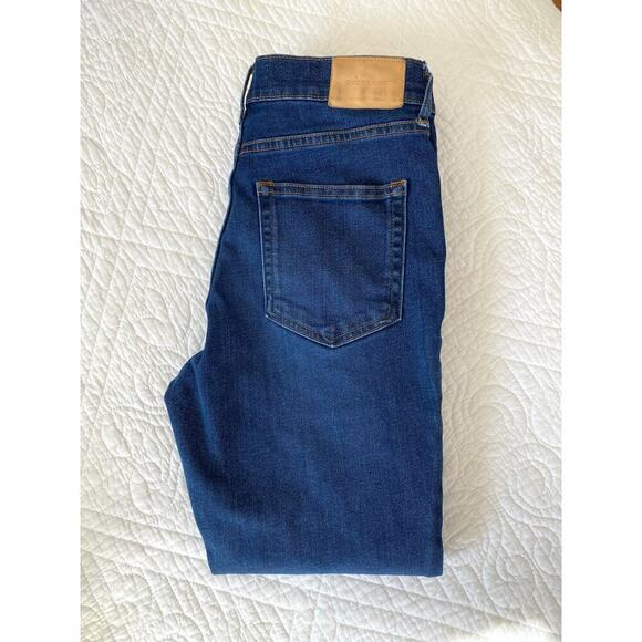 Everlane The Skinny High Rise Ankle Jeans Medium Blue Wash 28 Pocket - Picture 2 of 10